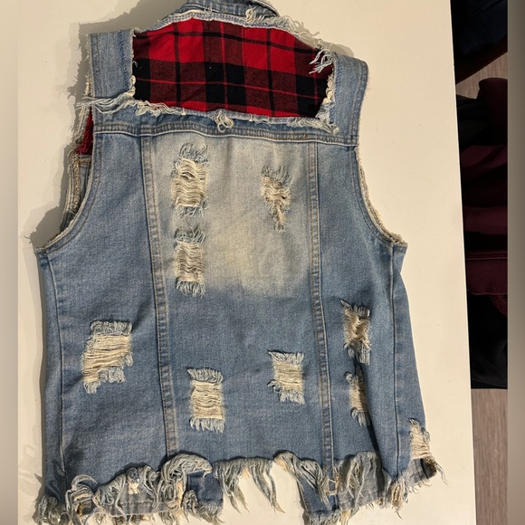 UnIF XS denim vest - Picture 5 of 5
